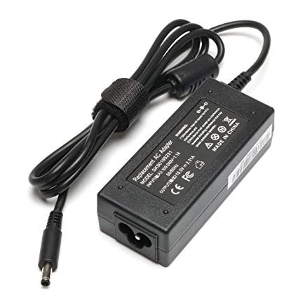 Dell 45W 19.5V strømforsyning - Hurtig levering og prisgaranti Dell 45W 19.5V 2.31A strømforsyning med 4.5mm x 3.0mm - kompatibelt