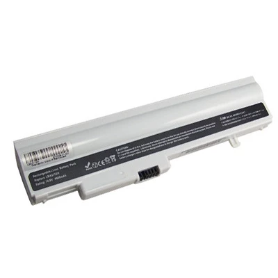 10.8V 6600mAh Hvid Laptop Batteri | Kvalitets Li-Ion | Passer til LG X120/X130 10.8V 6600mAh kvalitets lithium ion batteri til Bærbar computer - White