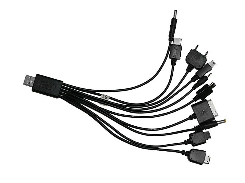 Universal USB Plug Converter - Inkl. 220V Strømstik til Danmark - Hurtig Levering & Prisgaranti Universal USB Plug Converter