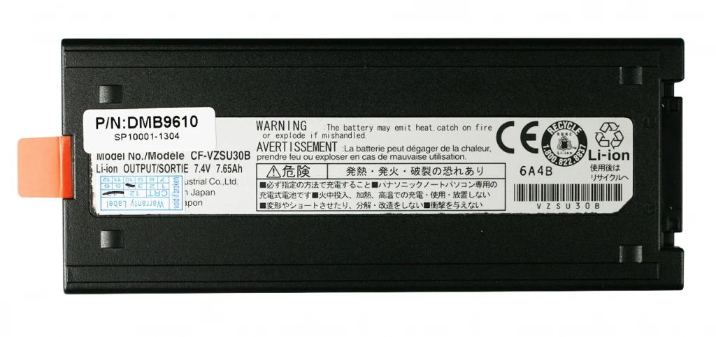  7.4V 6600mAh kvalitets lithium ion batteri til B&aelig;rbar computer