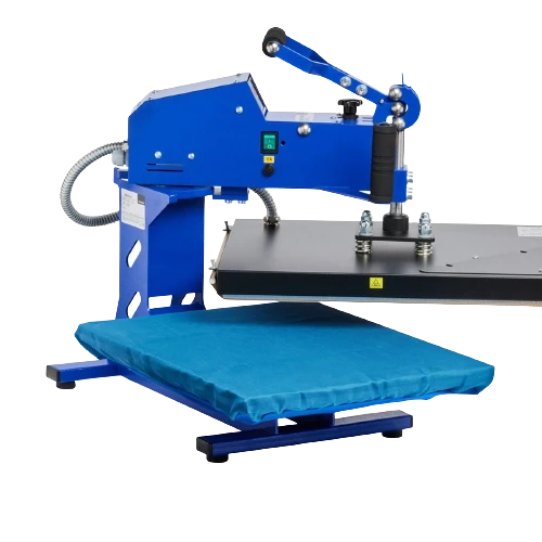 Schulze Swing Bluepress Line 40x50 cm – Professionel varmepresser til tekstiltryk Schulze varmepresser model swing bluepress Line 40 x 50 cm