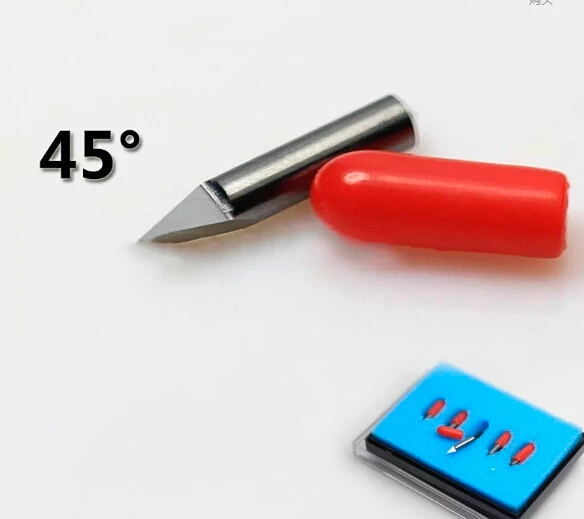 "Højkvalitets Ioline Artpro 45º Knivpakke - 5 stk. (Offset 0.42mm) til Folieudskæring" 5 stk. knivpakke, Ioline Artpro 45º, offset 0.42mm