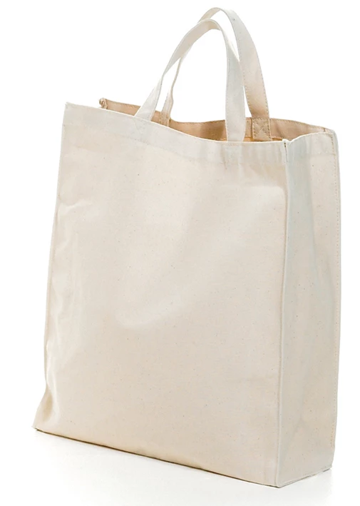 Ekstra Kraftig Mulepose med 12 cm Sidefals - 100% Bomuld MULEPOSE M/12 CM SIDE/BUND (EXTRA KRAFTIG)