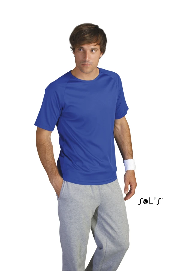 SOLS SPORTY Funktions T-shirt - Åndbar Dry Fit, Ekstra Længde, Polyester SOLS SPORTY