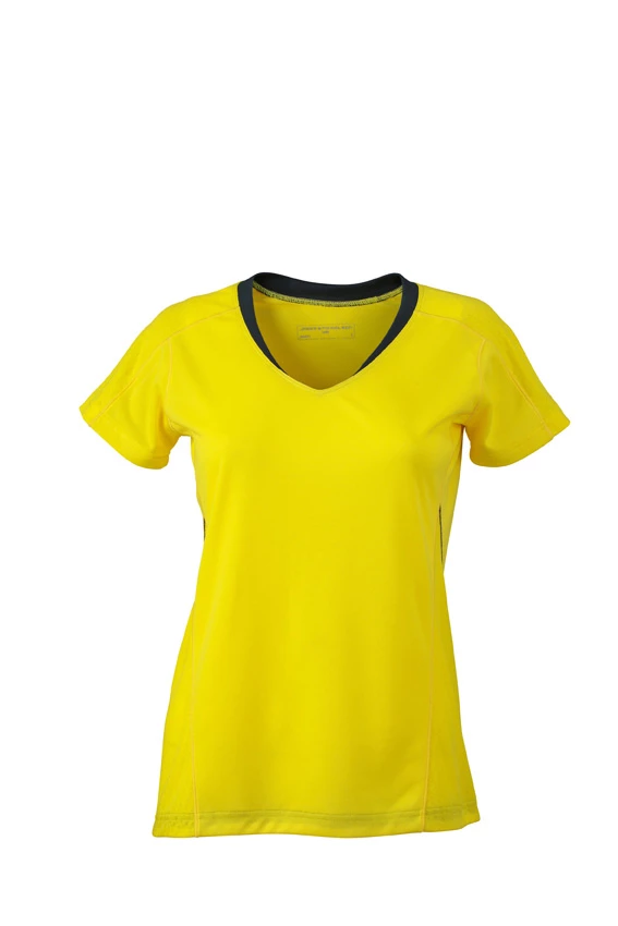 JAMES & NICHOLSON Ladies' Running T-Shirt - Comfortable, Moisture-wicking, and Quick-drying JAMES & NICHOLSON LADIES' RUNNING T-SHIRT