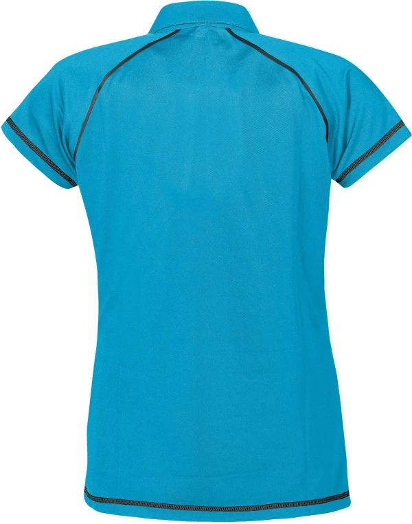 WOMEN'S LASER TECHNICAL POLO - Fugthåndtering, Taped Lynlås, Komfortabelt Design WOMEN'S LASER TECHNICAL POLO