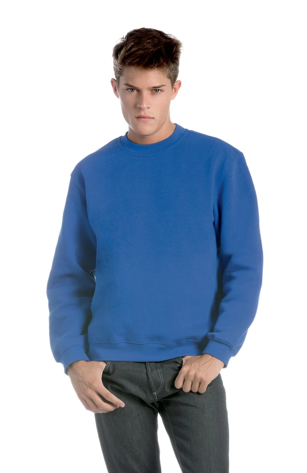 B&C Set In Sweatshirt - Kvalitets Rundhalset Design med PST 3-Tråd Teknologi B&C SET IN