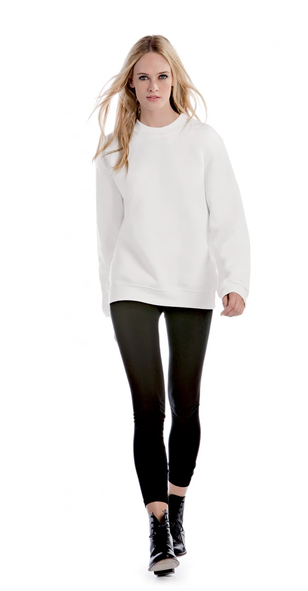 Unisex B&C ID002 Sweatshirt - Komfort og Stil | Køb nu B&C ID002 SWEAT