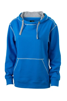 Trendy Hættetrøje til Damer - JAMES & NICHOLSON | Komfort & Stil JAMES & NICHOLSON LADIES' LIFESTYLE HOODY
