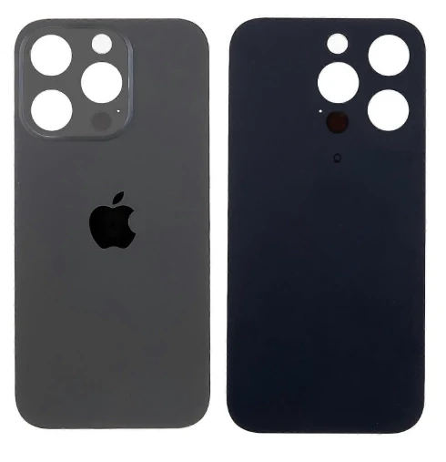 Apple iPhone 14 Pro Bagsideglas – Space Black Apple iPhone 14 Pro Bagside glas - Space black