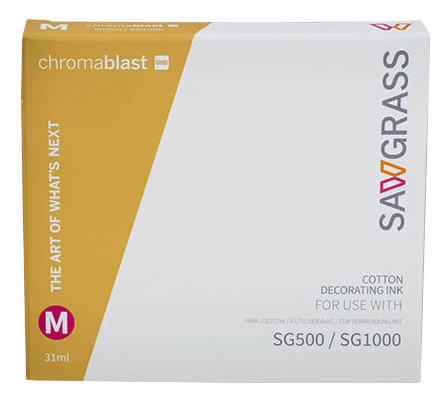 Sawgrass Chromablast UHD Magenta Blæk - 31ml til SG500 og SG1000 Sublimationsprintere Sawgrass chromablast UHD - Magenta - 31ml til SG500 og SG1000