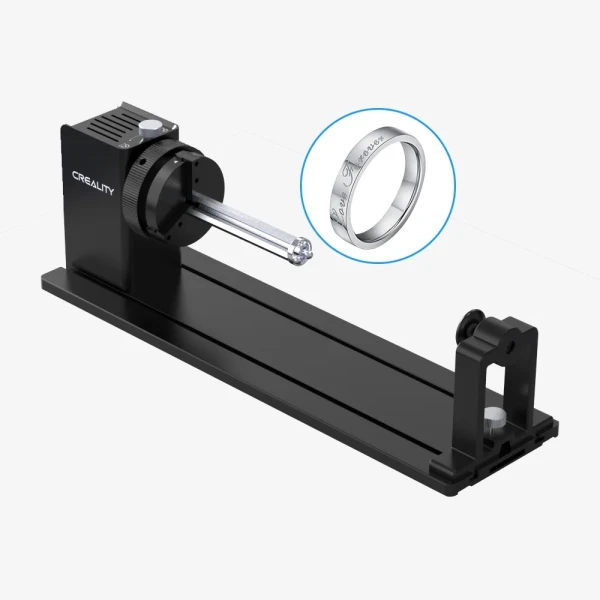 Creality Rotary Kit Pro – Præcis Gravering til Rundede Emner Creality Rotary Kit Pro