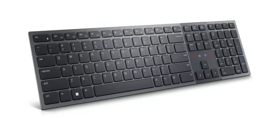 Dell KB900 Premier Collaboration Illumination Trådløs Tastatur nordisk Dell KB900 Premier Collaboration Illumination Trådløs Tastatur nordisk - ny
