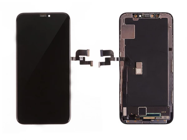 iPhone X - LCD og Digitizer Touch Sk&aelig;rm - Sort 