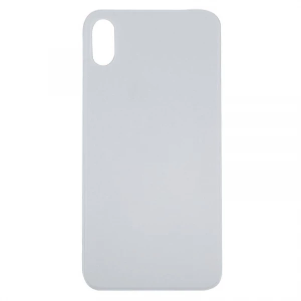 Apple iPhone X Bagside glas - Hvid
