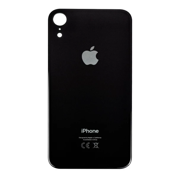 iPhone XR - Bagside Glas - Sort iPhone XR - Bagside Glas - Sort
