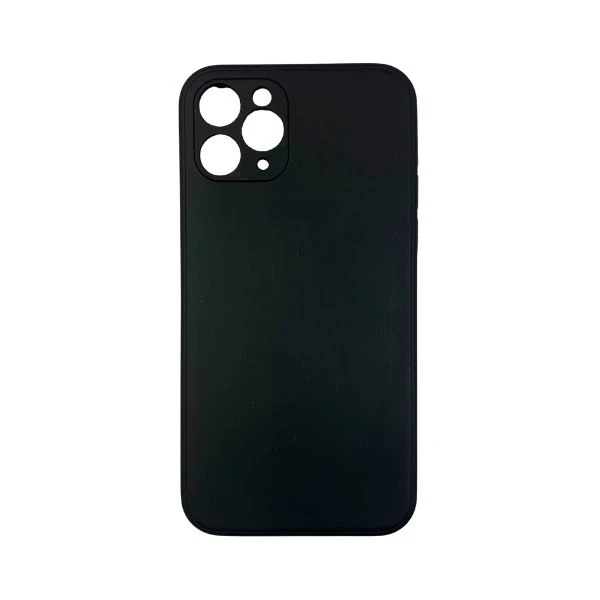 iPhone 11 Pro BACK CASE MATT - Sort