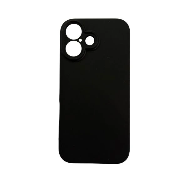 iPhone 17 Back Case Matt Cover - Sort