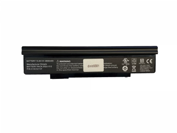 10.8V 4800mAh kvalitets lithium ion batteri til B&aelig;rbar computer