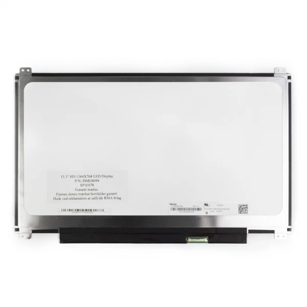 13.3" (1366x768) HD LED | Matte Display | LED 30 Pin | Bottom Right Connection