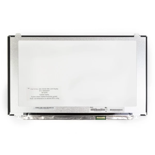 Bestillings vare, 15.6" (1920x1080) FULL HD LED | Glossy Display | LED 30 Pin | Bottom Right Connection