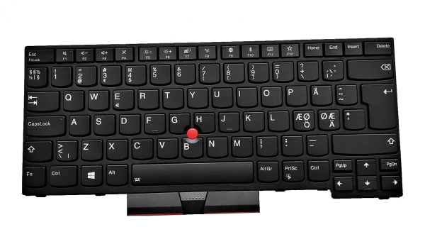 Bestillingsvare, Lenovo ThinkPad E480 T480s L480 L380 T490 Tastatur (Nordic) Bestillingsvare, Lenovo ThinkPad E480 T480s L480 L380 T490 Tastatur (Nordic)