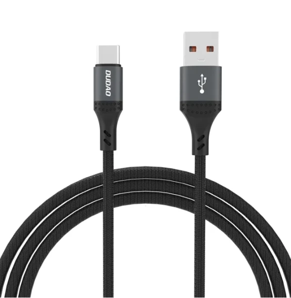 DUDAO USB-C til USB-A Kabel - 1,2 Meter - sort