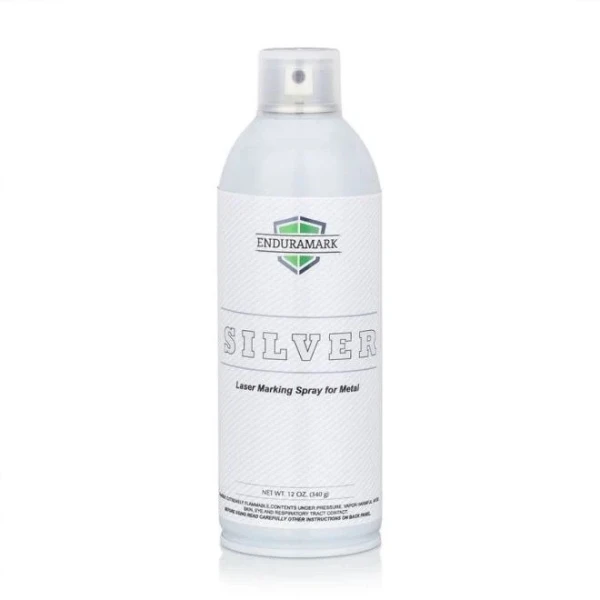 Enduramark Silver Laser Spray for Metal - 340g Enduramark laser Spray til Metal - Silver/Sølv - 340g