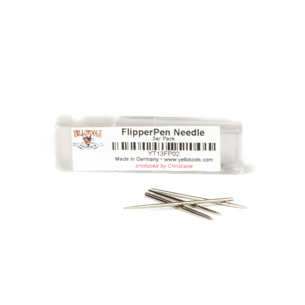 5 Stk. Nåle til Spidspen (FlipperPen) - Ekstra nåle til FlipperPen i praktisk æske 5 stk. nåle til spidspen (FlipperPen)