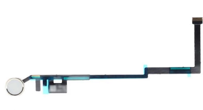 Apple iPad 5 A1822 1823 Home Button Flex Hvid