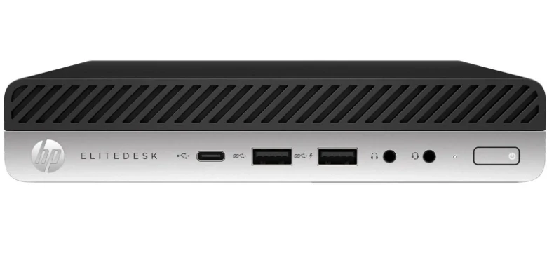 Billig HP EliteDesk 800 G4 Mini – Køb genbrugt hos Datamarked.dk HP EliteDesk 800 G4 Mini - Intel i5 2.1GHz 8500T 8GB 256GB NVMe Win11 Pro - Grade B
