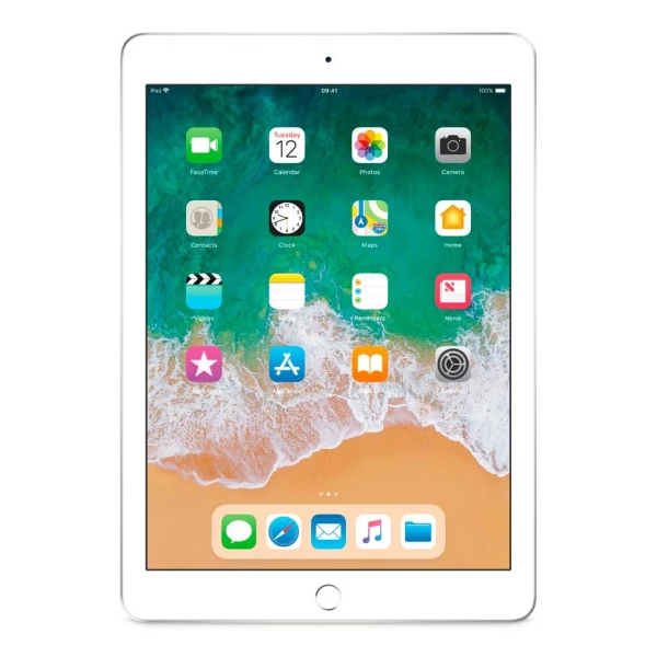 Apple iPad 6 32GB WiFi + Cellular (S&oslash;lv) - 2018 - Grade B