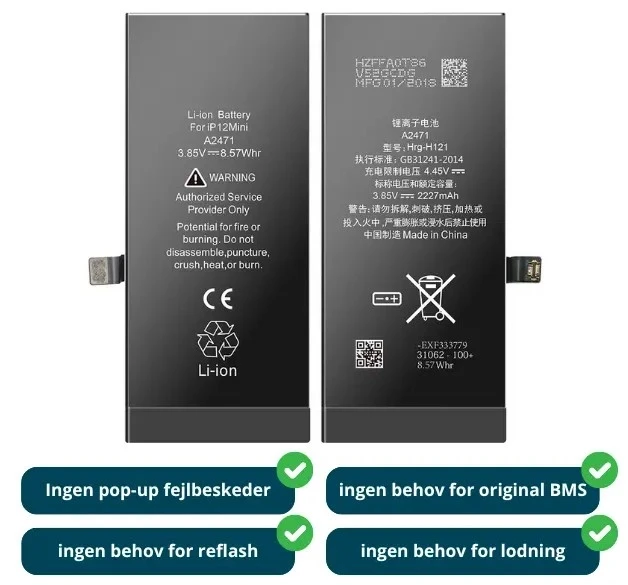 iPhone 12 mini - Batteri Diagnosable
