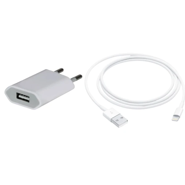 iPhone 5W Kabel - Adapter Pakke