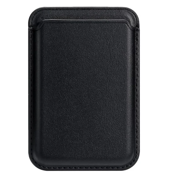 Slank magnetisk kortholder &ndash; MagSafe-kompatibel &ndash; sort