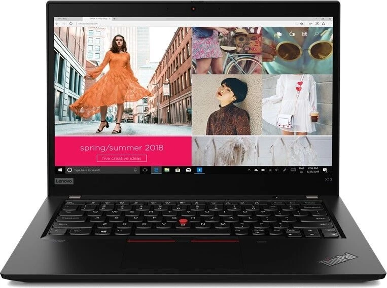 Lenovo ThinkPad X13 Gen 1 13" - Intel  i5-10210u 1,6GHz 256GB NVMe 8GB Win11 Pro - Grade B