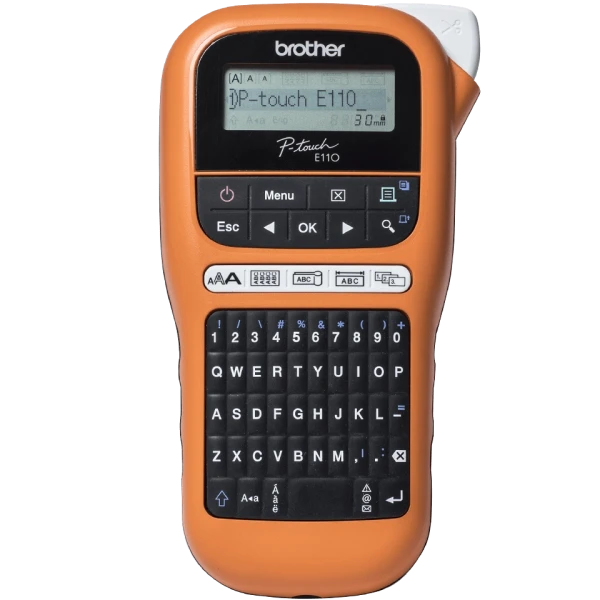 Brother PT-E110VP - labelprinter til elektrikere Brother PT-E110VP - labelprinter til elektrikere