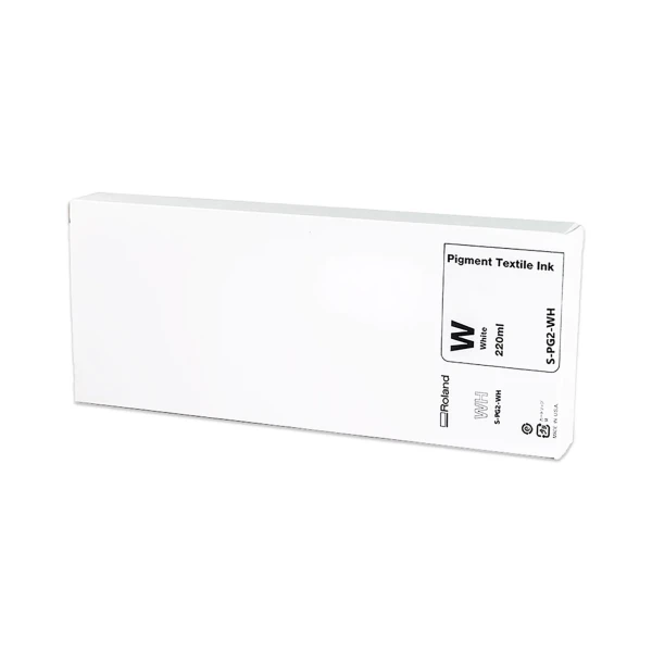 Roland Direct-to-film blæk - S-PG2-2WH - 220ml Hvid - Original blækpatron til Roland BY-20 Roland - Direct-to-film blæk - S-PG2-2WH - 220ml - Hvid