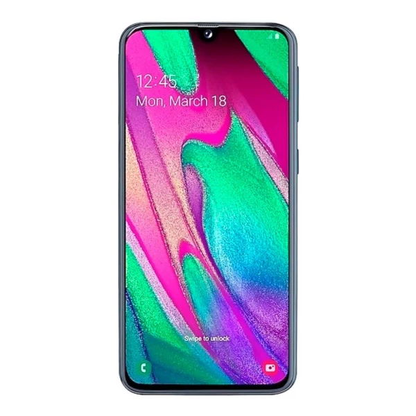Billig Samsung Galaxy A40 64GB (Sort) – Køb genbrugt hos Datamarked.dk Samsung Galaxy A40 64GB (Sort) - Grade B