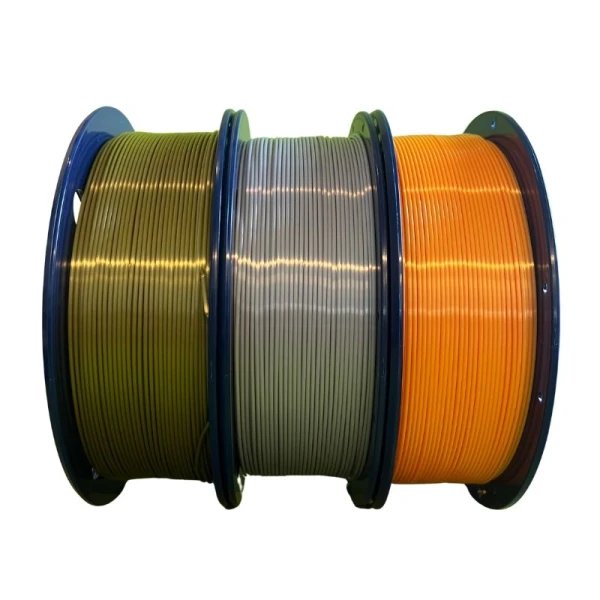 SKILPRO - Silky PLA++ Filament pakke - S&oslash;lv, bronze og guld - 3 x 1 kg