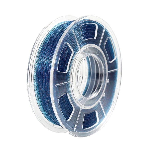 SKILPRO PLA Glitter Galaxy Blue - 3D Print Filament med Glitrende Effekter SKILPRO - PLA Glitter galaxy glitter - Blue - 1kg