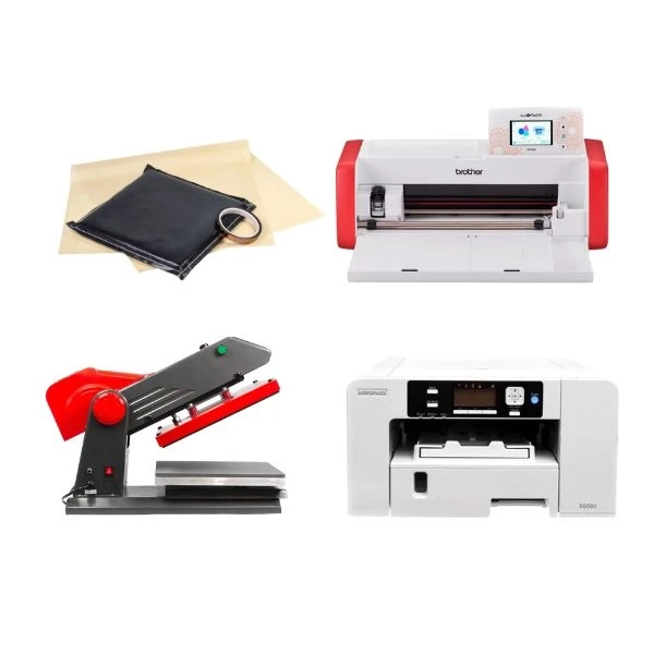 Skiltepakke med Brother SDX900 Skæreplotter, Elektrisk Varmepresser 38x38 cm og Sawgrass SG500