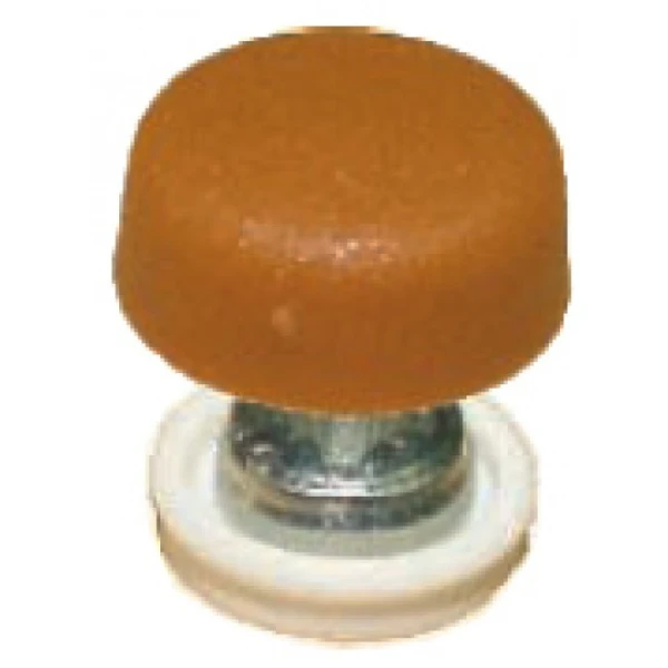 Skruehætte RAL 8001 - 25 stk.