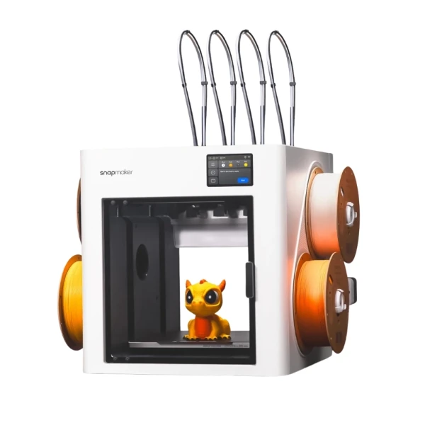 Snapmaker U1 3D printer med flere filamentfarver