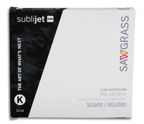 Sawgrass SubliJet UHD Sort Blækpatron - 31ml til SG500 & SG1000 Sublimationsprintere Sawgrass SubliJet UHD - Sort - 31ml til SG500 og SG1000