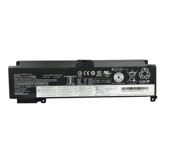 Bestillings vare, 11.4V 26Wh T460s T470s 01AV406 Lithium ion batteri til B&aelig;rbar computer