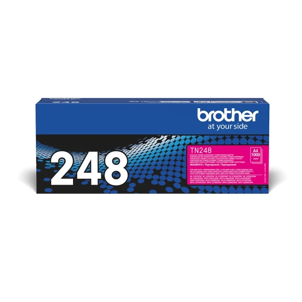 Original Brother magenta toner til LED-Printer - TN-248M Original Brother magenta toner til LED-Printer - TN-248M
