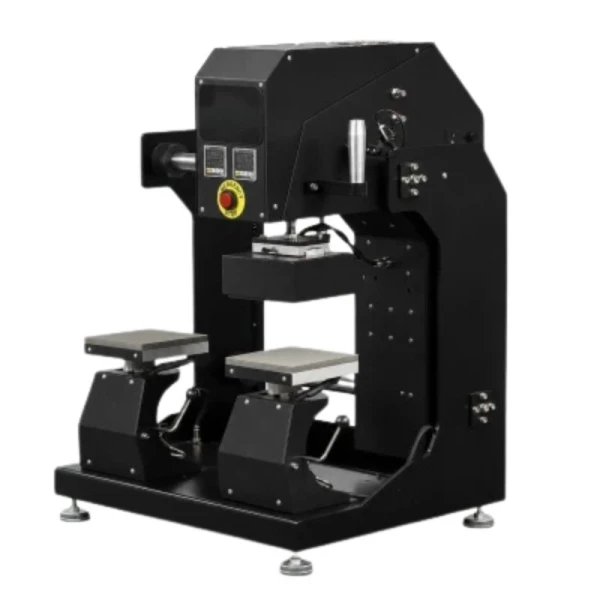 SkilPro Pneumatisk transferpresse til labels, kasketter og sko SkilPro Pneumatisk transferpresse til labels, kasketter og sko