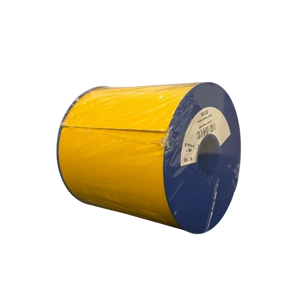 Vinyltape til LabelMax SP2 - 100 mm x 30 m - Gul