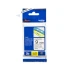 Brother original TZe221 tape – sort på hvid, 9 mm bred